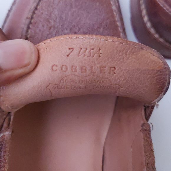 Bed Stu Reina Tan Rustic Cobbler Brown Leather Loafers Women's Sz 7 - Picture 9 of 16